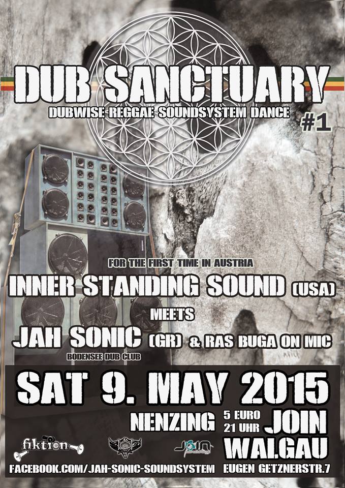 5-9-2014 Dub Sanctuary Austria ISSS meets Jah Sonic Poster