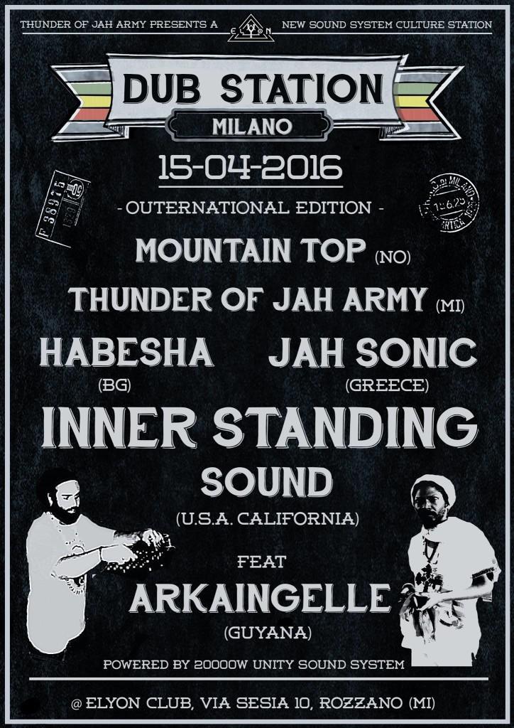4-15-2016 Milano ISS & Ark w Habesha, Jah Sonic & Thunder Of Jah Army